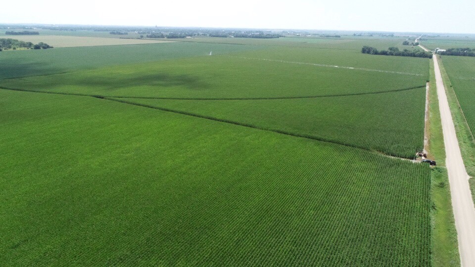 Drone Looking South by Road