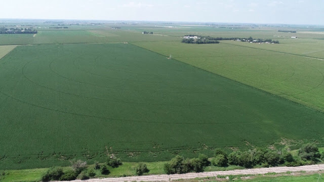 Drone North Looking South