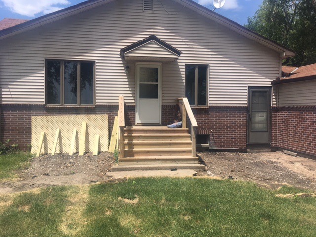 Farmhouse Front Steps