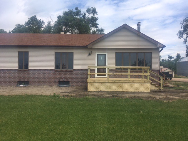 Farmhouse Rear Deck